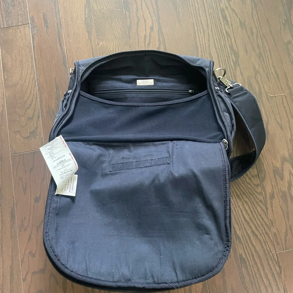 ARMANI BABY BLACK NYLON BAG